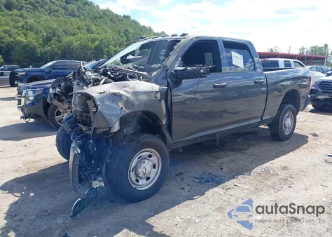 2024 Ram 2500 Tradesman 4X4 6'4 Box из США, поврежденный, VIN 3C6UR5CJ5RG329706